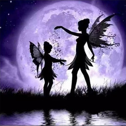 Olympus Fairies Ψηφιδωτό Diamond Painting Kit 50x40cm