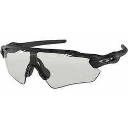Oakley OO9208 74 Αθλητικά Γυαλιά Ηλίου Μάσκα Κοκάλινα Μαύρα με Διαφανές Καθρέπτη Φακό