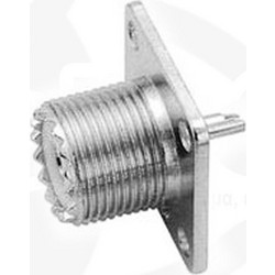 Κονέκτορας UHF Σασί Θηλυκό 4Hole OEM