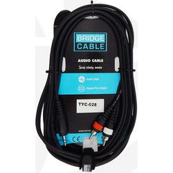 Καλώδιο JACK-2RCA BRIDGE CABLE BRIDGE CABLE 3m