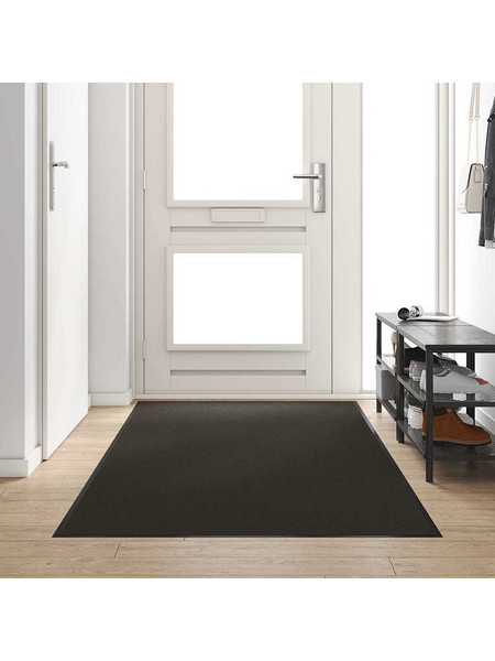 Χαλάκι Εξώπορτας Μαύρο 120 x 300 cm 100% Πολυαμίδιο