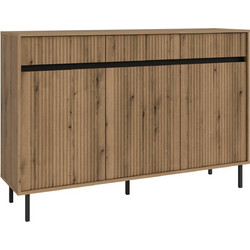 Μπουφές Noto 3D 3S -Natural - Oak