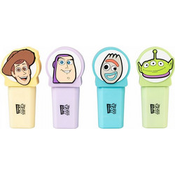 Σετ 4 Υπογραμμιστές (Highlighters) με 3D Topper DISNEY PIXAR TOY STORY