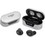 Guess Classic Logo Ακουστικά Bluetooth In Ear Silver