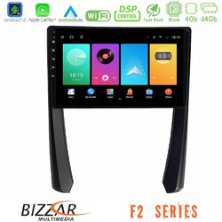 Bizzar F2 Series Android16 Porsche 911 / Cayman / Boxster Ηχοσύστημα Αυτοκινήτου Οθόνη Αφής 9" με GPS U-F2-PC2268