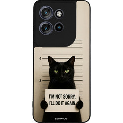 Sonique Men's Edition Θήκη με Σχέδιο «Not Sorry» (Motorola Edge 50 Neo 5G / Edge 60 Neo 5G)