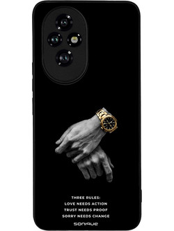 Sonique Men's Edition Θήκη (Honor 200 5G) με Σχέδιο «Three Rules»