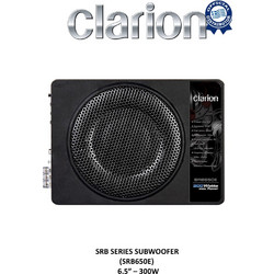 Clarion SRB-650E Αυτοενισχυόμενο Subwoofer Αυτοκινήτου 6.5" 150W RMS με Κούτα
