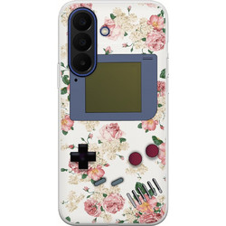 Θήκη Floral Gameboy Samsung Galaxy A27 5G Flexible TPU (Διάφανη Σιλικόνη)