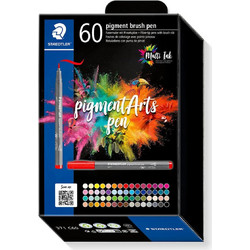 Staedtler Pigment Μαρκαδόροι Σχεδίου Assorted Σετ 60 χρώματα