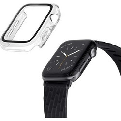 Laut Πλαστική Θήκη με Προστασία Οθόνης για Apple Watch 7 / 8 / 9 41mm Διαφανής
