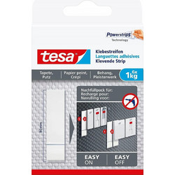 Tesa Γύψος Χειροτεχνίας 1kg 6τμχ σε Λευκό Χρώμα 77771-00000-20