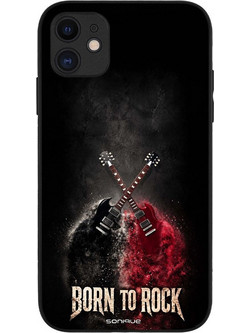 Sonique Men's Edition Θήκη Born to Rock (iPhone 11)