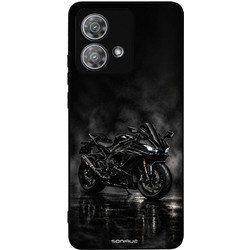 Sonique Men's Edition Θήκη με Σχέδιο «Black Ride» (Motorola Edge 40 Neo 5G)