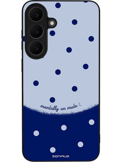 Sonique Delulu Polka Era Series Θήκη για Samsung Galaxy S26 FE Blue Mentally