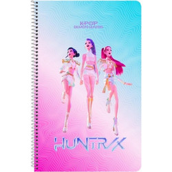 K-Pop Demon Hunters - Huntrix A4 Σπιράλ Τετράδιο