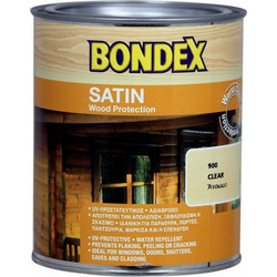 Bondex 900 Βερνίκι Εμποτισμού Ξύλου Έτοιμο προς Χρήση Satin Διάφανο 0.75lt
