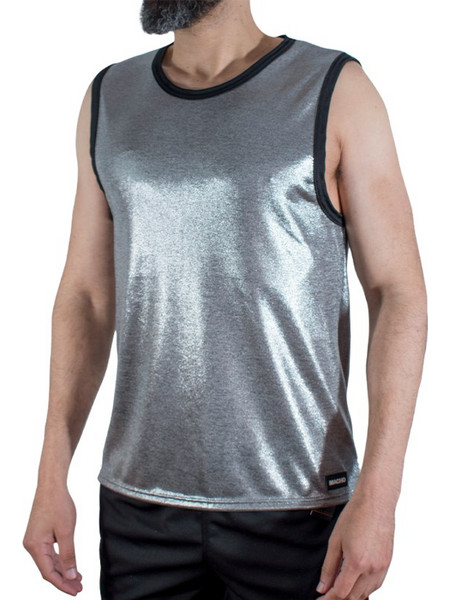 MACHO - FINE GLITTER T-SHIRT S/M