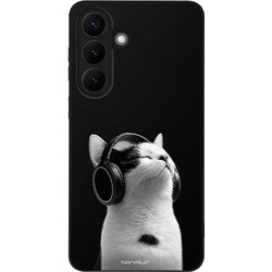 Sonique Men's Edition Θήκη με Σχέδιο «Audio Kitten - White» (Samsung Galaxy S26 Plus)