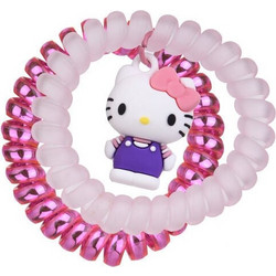 Hello Kitty Take Care - Σπιράλ Λαστιχάκια Μαλλιών 2τμχ