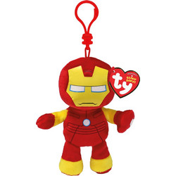 TY Beanie Babies Κλιπ Χνουδωτό Iron Man 8.5Εκ As Company