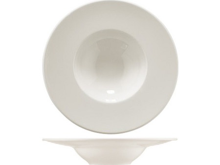Bone Rissoto Kratos Πιάτο Βαθύ Πορσελάνης 27cm BNKRT27SPT00