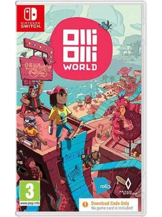 Olli Olli World Key Nintendo Switch