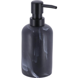 Dispenser marble μαύρο 300ml/7,3x17,5cm
