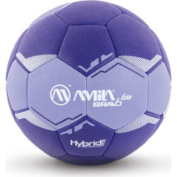 Μπάλα Handball Bravo Lite Νο1 - Μωβ / Βιολετί / Λευκό (41313)