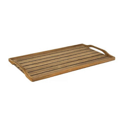 Δίσκος Σερβιρίσματος Ξύλινος Teak 50Χ30cm