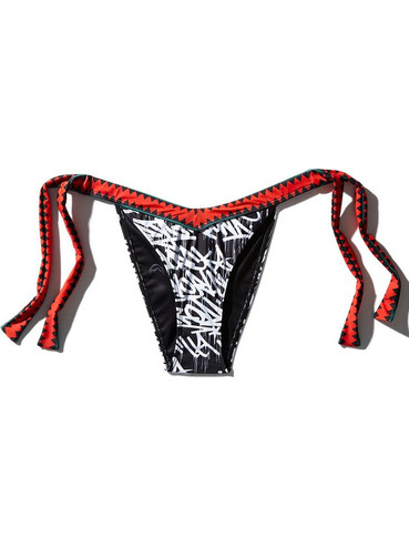 Sprayground Bikini Bottom SWW1026 Black/White