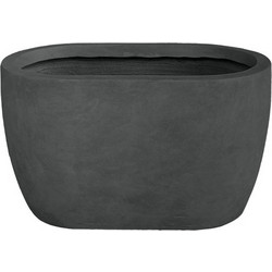 MarHome Κασπώ Τσιμεντένιο Μαύρο 58x34x32cm