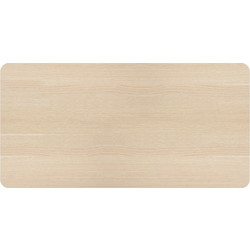 BRATECK επιφάνεια γραφείου TP12060R-2P, 120x60x1.8cm, μπεζ ξύλινη TP12060R-2P-WD