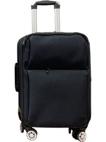 Airplane Βαλίτσα Καμπίνας 59x38x22cm με 4 Ρόδες Μαύρη