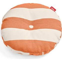 Fatboy Circle - Μαξιλάρι Από Ύφασμα Olefin O50x4 I Stripe Orange Creme