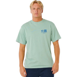 RIP CURL Ανδρικό T-Shirt με Print - Πράσινο