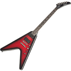 Epiphone Dave Mustaine Prophecy Ηλεκτρική Κιθάρα V Style με Μαγνήτες HH & Ταστιέρα Ebony Aged Dark Red Burst
