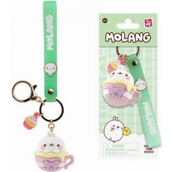 Molang: Snack Time Series - Tea Cup Molang Μπρελόκ με Βραχιόλι