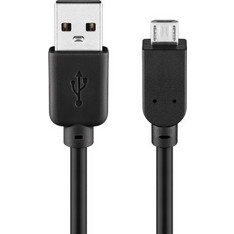 GOOBAY GOOBAY καλώδιο USB 2.0 σε Micro USB 93920, 3m, μαύρο