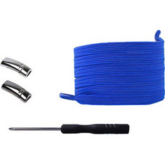 UNBRANDED Σετ ελαστικά κορδόνια TOOL-0064 με μαγνητικά κλικ, 1m, μπλε