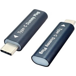 Powertech POWERTECH USB-C display emulator plug CAB-UC094, 4K/60Hz, γκρι