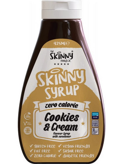 Zero Calorie Sugar Free Syrup Cookies & Cream 425ml The Skinny Food Co