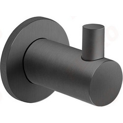 Άγκιστρο Μπάνιου Μονό Ferro Ciriculus Gun Metal PVD (ASM05GM)
