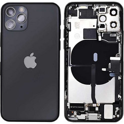 Γνήσιο Καπάκι Μπαταρίας Μαύρο iPhone 11 Pro Max Original Back Cover i11promax