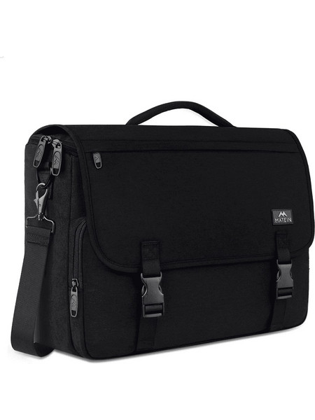 Υφασμάτινος Χαρτοφύλακας Matein 15,6' laptop 17L 1194 μαύρο