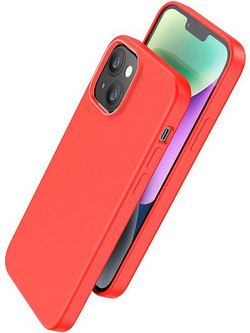 Hoco Pure Series Back Cover Red (iPhone 14 Plus)