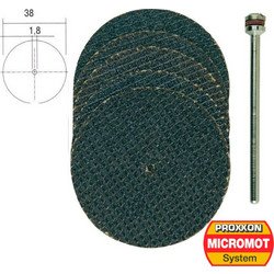 PROXXON ΔΙΣΚΟΣ ΚΟΠΗΣ Φ38mm 5τεμ 28818