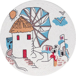 Βαμβακερό σουπλά (38cm) design 2