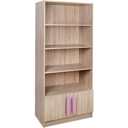ΒΙΒΛΙΟΘΗΚΗ PLAYROOM SONAMA-ΡΟΖ HM10146.03 80X35X180εκ