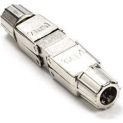 Ethernet Cable Coupler Nedis CAT.7 Silver CCGB89020ME